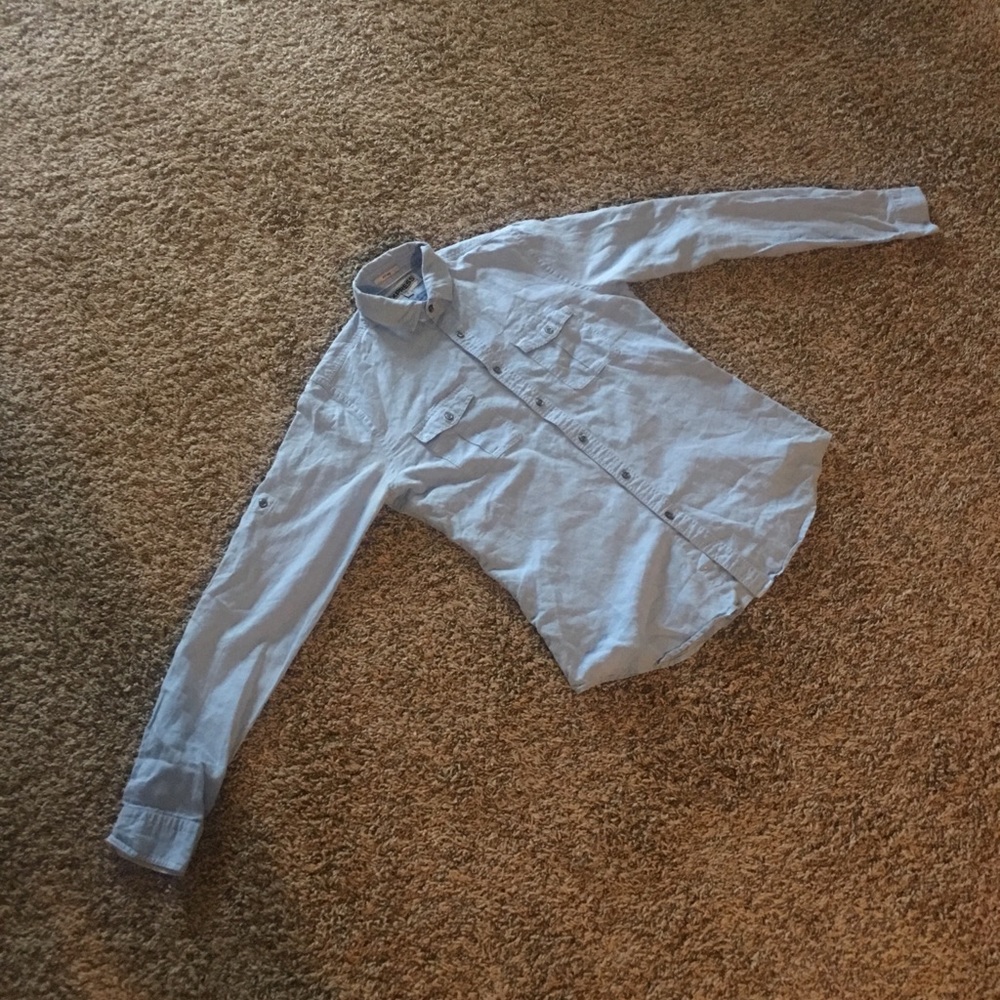 Express Fitted Button Down